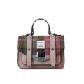 The Medium Satchel – Pink and Green Tartan
