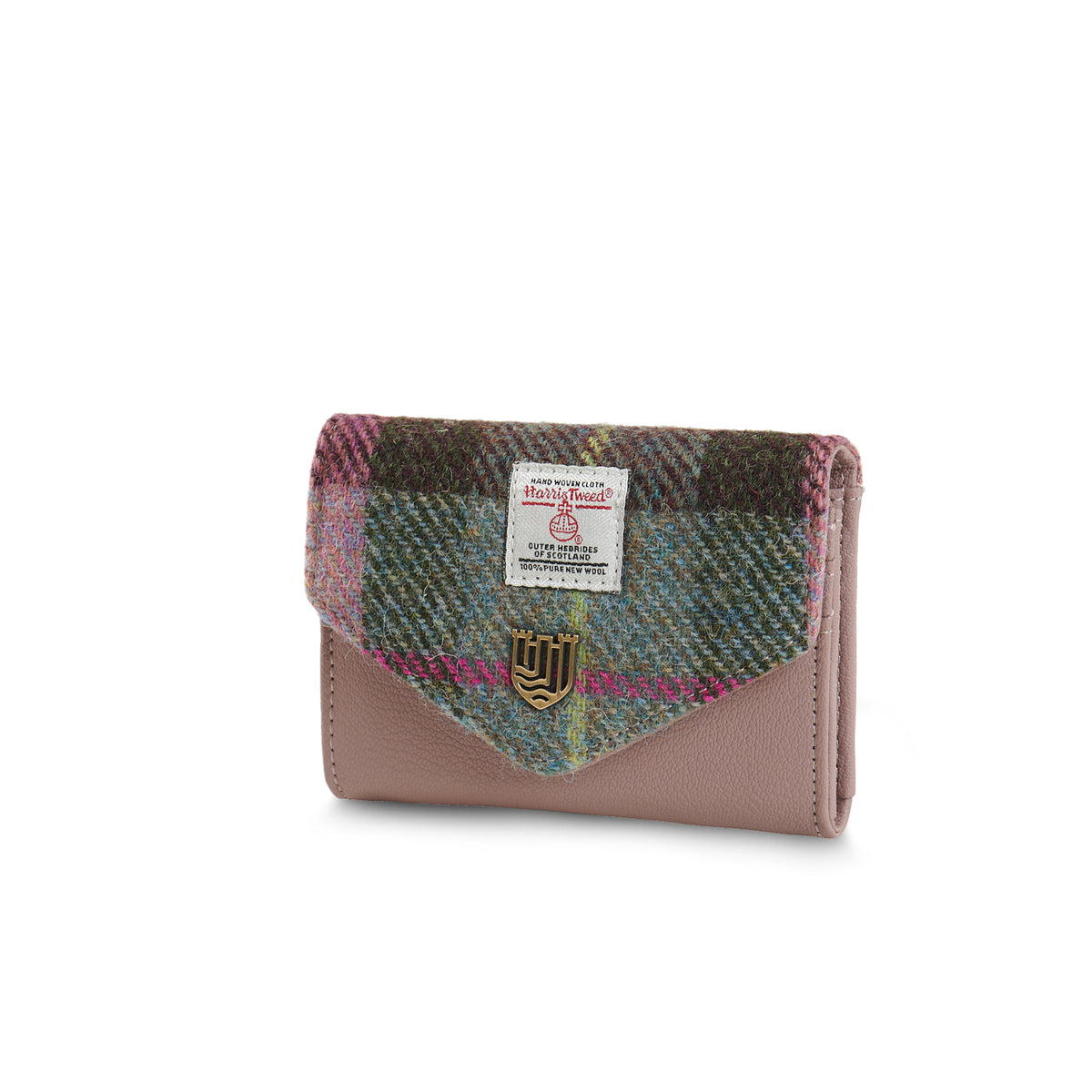 Small Clasp Purse – Pink and Green
