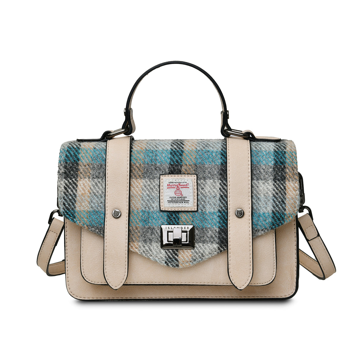 The Medium Satchel – Islander Tartan