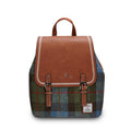 The Jura Backpack – Chestnut Blue Tartan