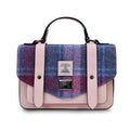 The Medium Satchel – Pink and Blue