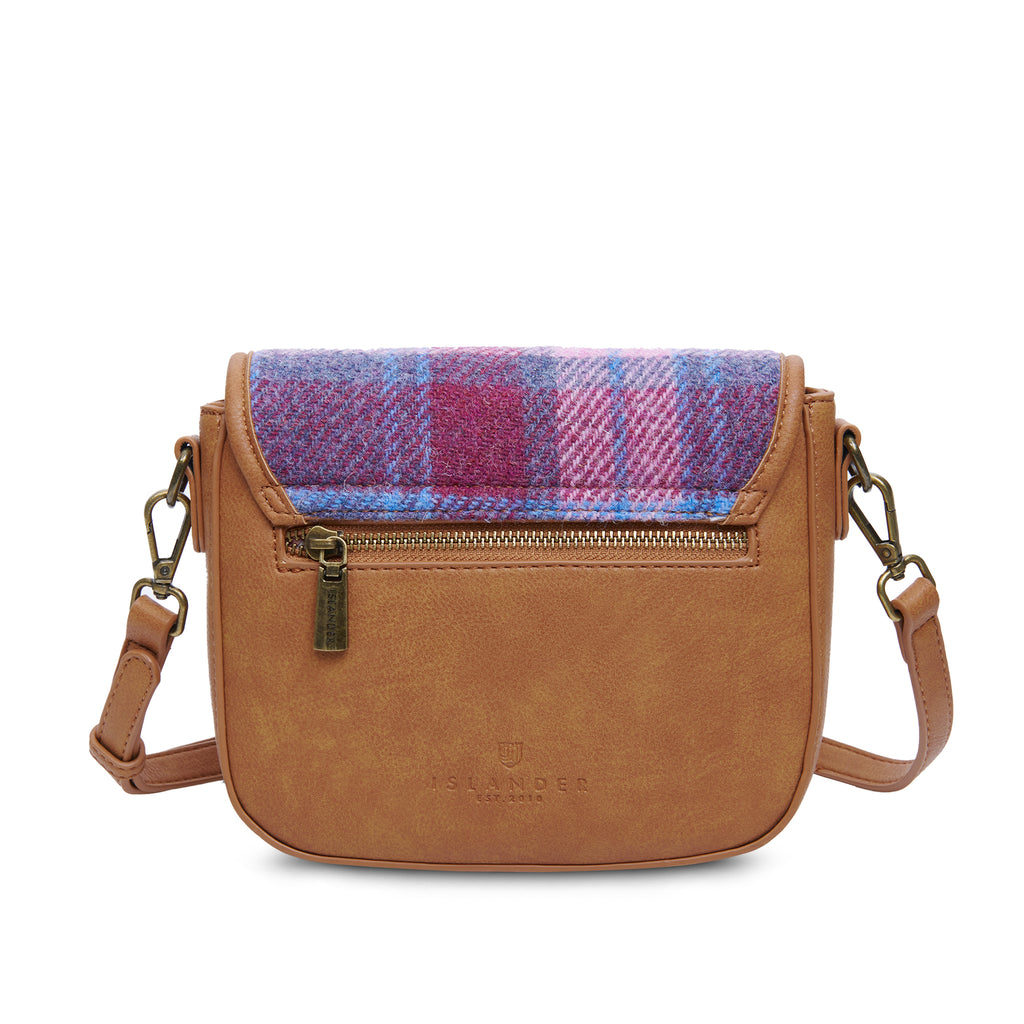 The Mini Saddle Bag – Pink and Blue