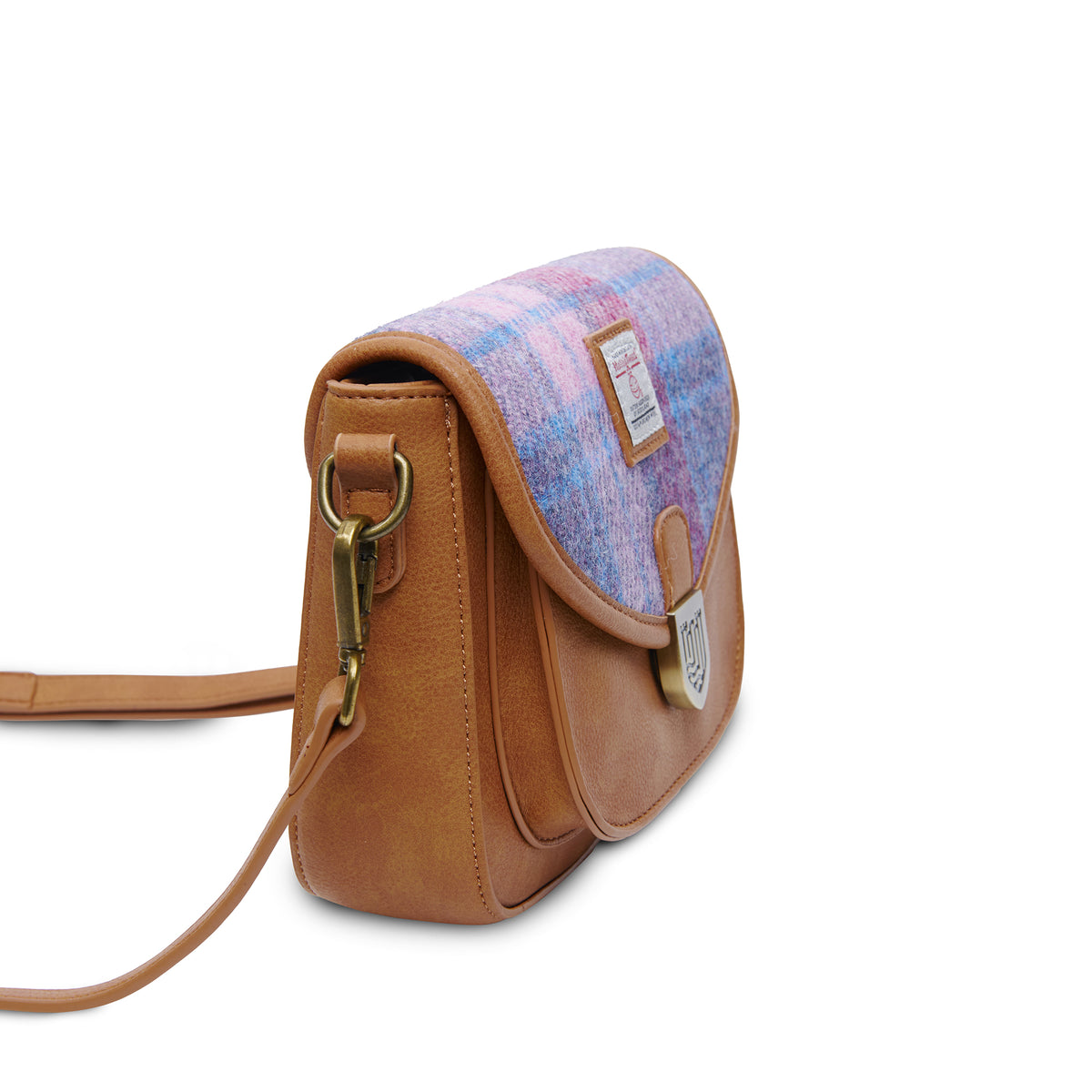 The Mini Saddle Bag – Pink and Blue